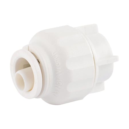 Sharkbite 0.37 in. x 0.37 in. Dia. Push Plastic End Stops Coupling, 10PK 4905014